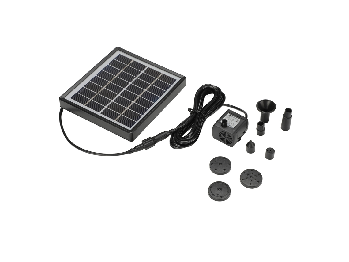 Bomba solar econômica de 2W para jardim e piscina pequena