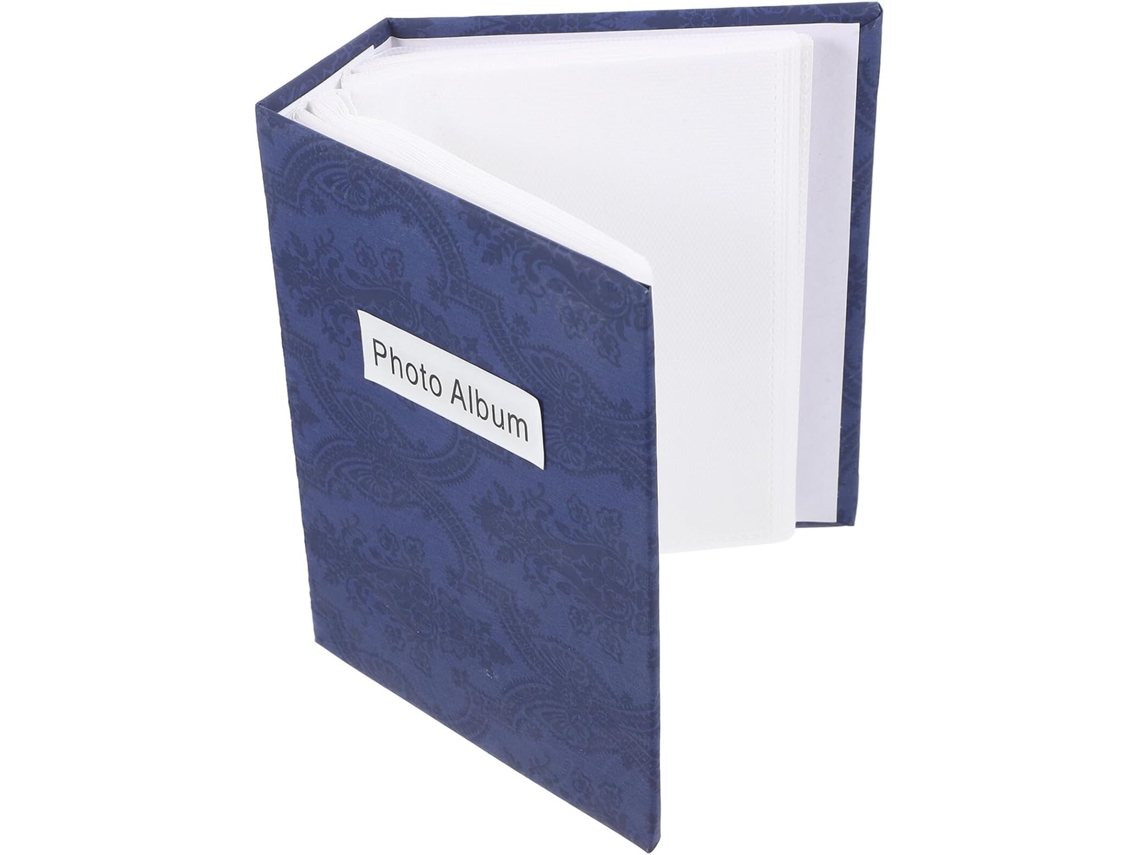 Álbum Fotos 15 100 Bolsos Família Reutilizável Guardar Memórias Infância Formaturas Resistente Azul Cm GOKOCO