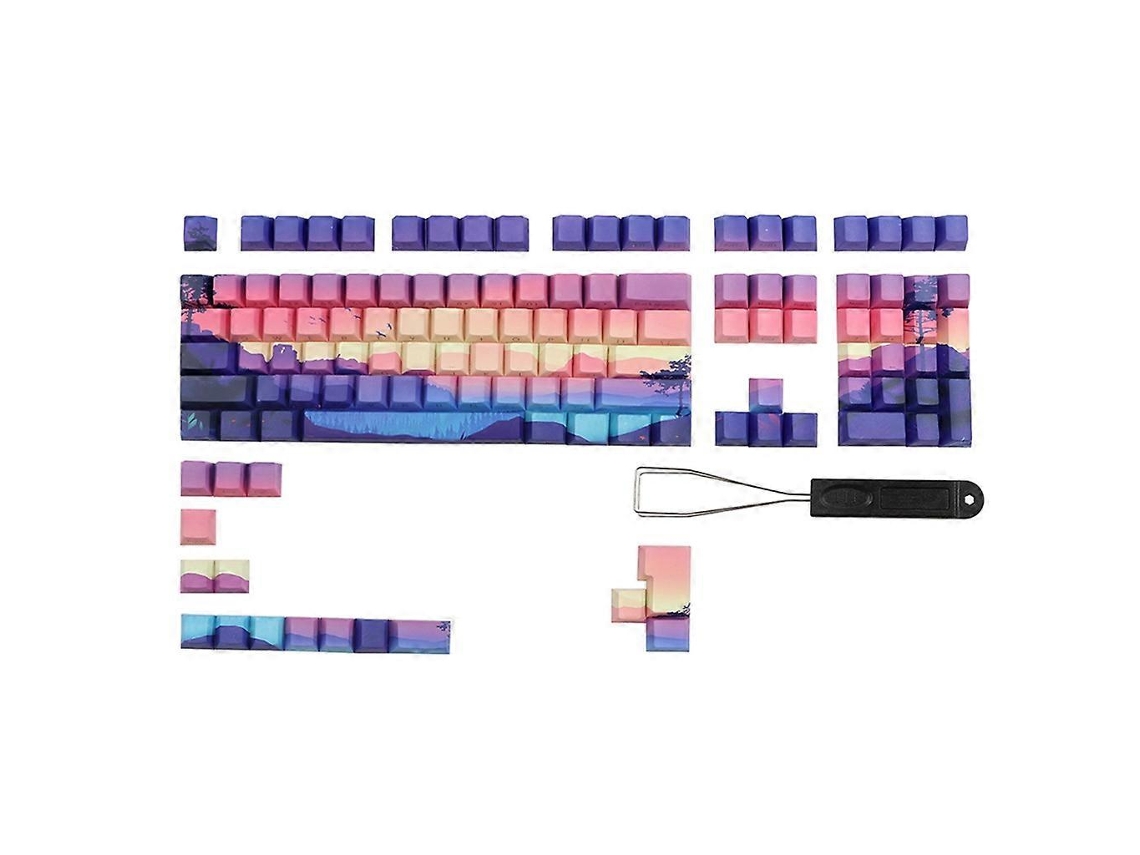 Teclas Para Teclado, Roxas, Elegantes E Duráveis, Para Gamers E Datilógrafos