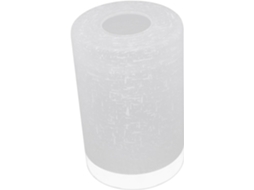 Vidro Cilíndrico Branco Para Luminárias E Acessórios, Proteção Para Os Olhos, Ideal Para Pendurar.