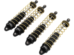 Amortecedores Para Carro Rc, 4 Amortecedores De Liga Alumínio 115mm Que Reduzem A Vibração, Substitutos Para Carros Rc