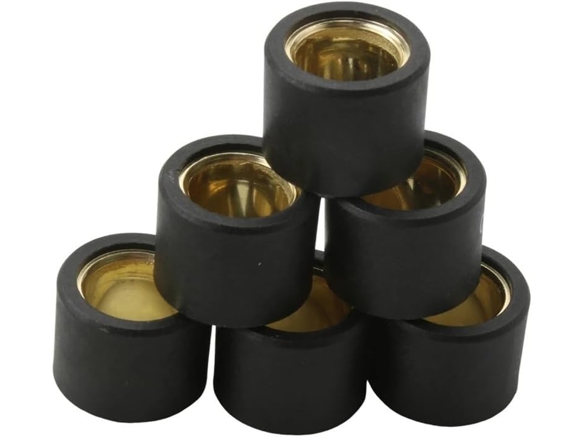 6 Rolos Em Forma De V 13g (21 X 17 Mm) Para Vg 125, 200, Gts, Gtv,