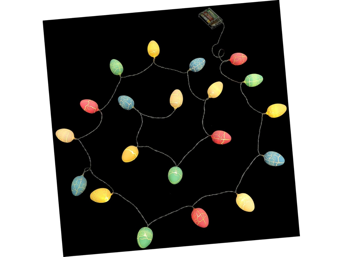 Luzes De Led Em Formato De Ovo De Páscoa, Alimentadas Por Bateria, Para Decoração Festiva. Gokoco