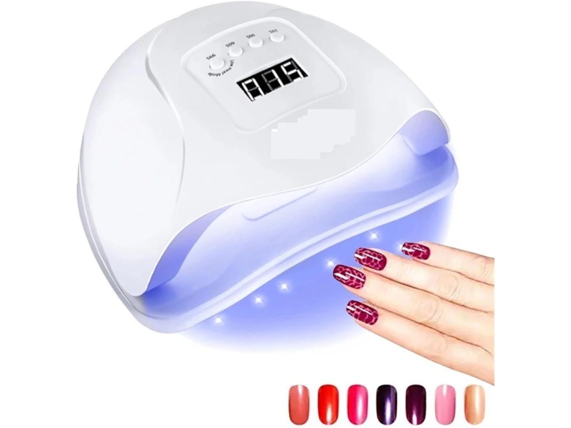 Lâmpada SFUSHOS UV/LED de 120W para unhas