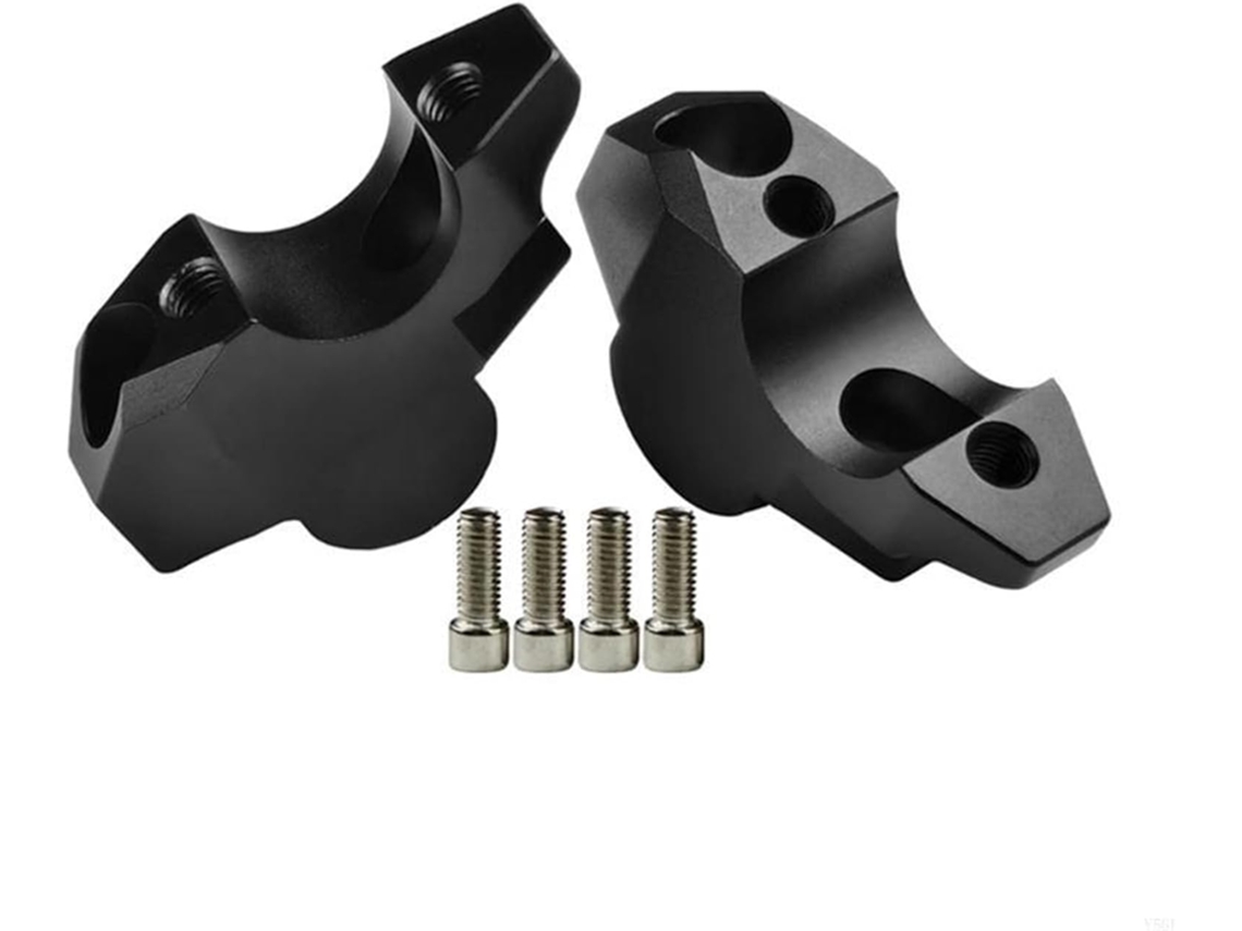 Adaptador para Elevador de Guidão Elevadores Motocicleta Braçadeira Extensora Adaptadora Extensores