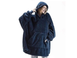 2026 chaqueta Cojín Suave Y Caliente de Sherpa Fleece Oversized Con Capucha Portátil