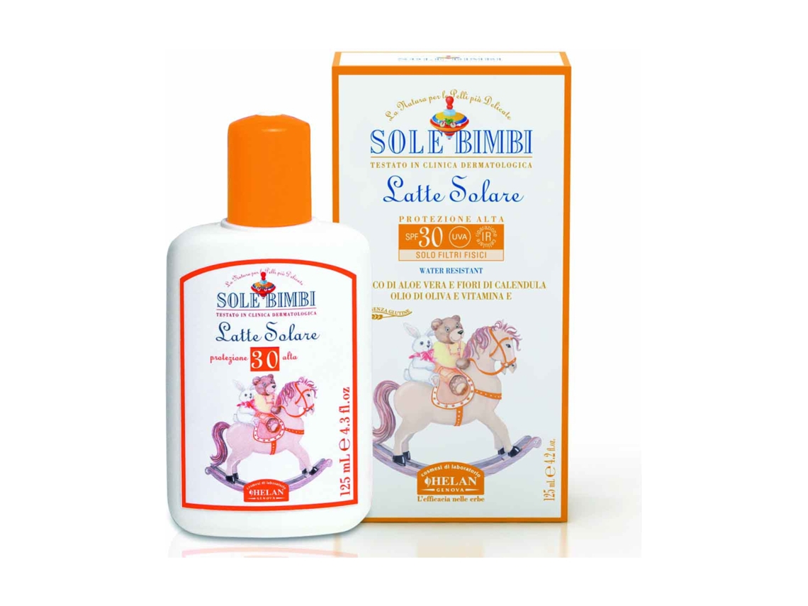 Helan - Sole Bimbi Leite Solar SPF30 125 ml de creme