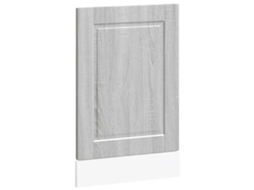 Dishwasher Panel, Dishwasher Panels Vidaxl Cinzeto Madeira Processada (n/a)