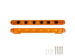 2026altiro-porta Tacos De Billar De Madera Para Pared Con 6 Huecos Accesorio De Snooker Pool