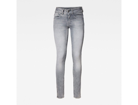 Gangas Skinny LYNN MID SKINNY WMN  Cinza Disponível em tamanho para senhora. US 26 / 32,US 27 / 32,US 28 / 32,US 29 / 32,US 30 / 32,US 32 / 32,US 24 / 30,US 25 / 30,US 26 / 30,US 27 / 30,US 28 / 30,US 29 / 30,US 30 / 30,US 24 / 32.Mulher > Rou