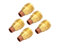 Laxiscreed Corpo De Colar Gas Lens 11gl32 Para Soldadura Tig Wp-12, Diâmetro 2.4mm