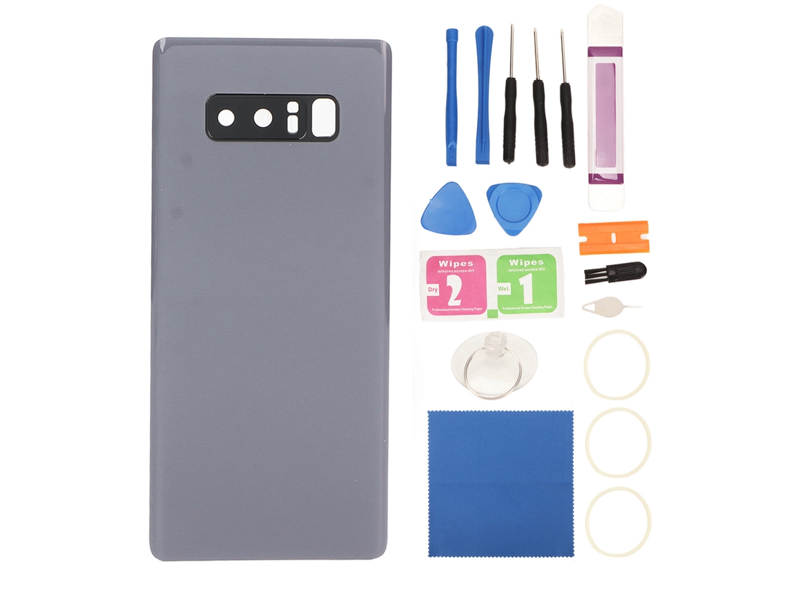Aetheria tampa de Vidro Traseira Roxa para Samsung Galaxy Note 8 Sm N950 com Ferramentas de Reparo