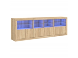 Sideboard, Sideboards Vidaxl Marrom Madeira Processada (n/a)
