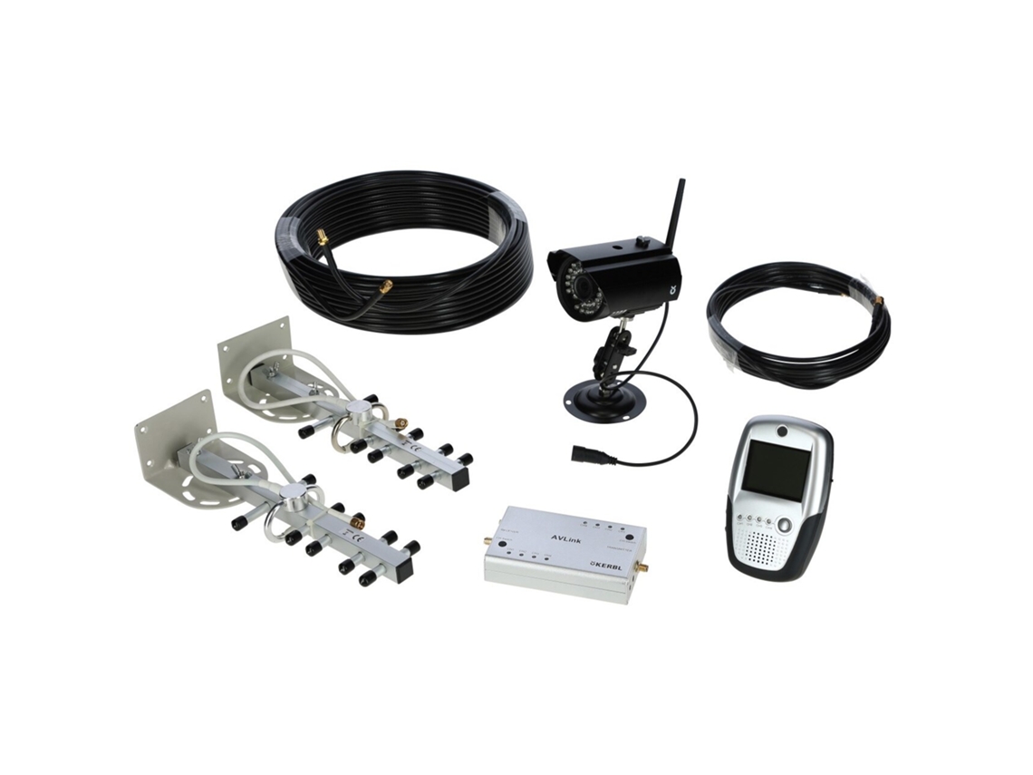 Kit de Vigilância KERBL 1200 M 2,4Ghz