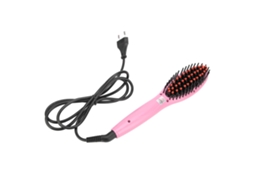 Escova De Alisamento De Cabelo Com Íons Negativos Ferramenta De Estilo 100‑240v Plug Para Casa E Salão