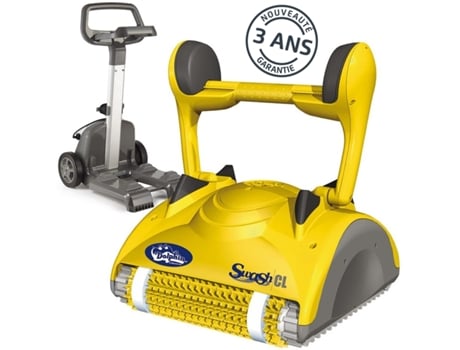 Fundo E Paredes Do Robô De Piscina Elétrica Swash Cl Dolphin