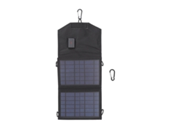 Carregador Solar Dobrável Laxiscreed 7w 5v Portátil Com Alta Capacidade De Conversão E Design Compacto
