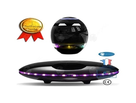 Inn Alto Falante Com Levitação Magnética Rotação De 360 Graus E Alto Falante Flutuante Led Bluetooth 4.0 Sem Fio Com Microfone E Innovtec