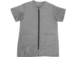 Uniforme De Tosador Cães Com Zíper E Bolsos
