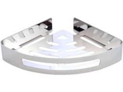 Bestonzon Prateleira De Canto Triangular Em Aço Inoxidável Para Otimizar Espaço, Com Fixação Adesiva Na Parede, Ideal