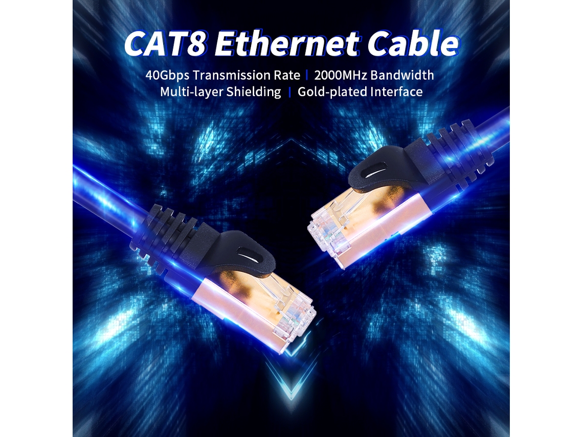 Cabo LAXISCREED Categoria 8 40gbps 2000mhz