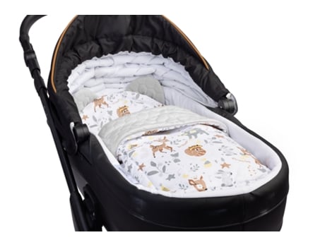 Conjunto para Alcofa/Carrinho Aventuras na Floresta Edredãoalmofada SENSILLO