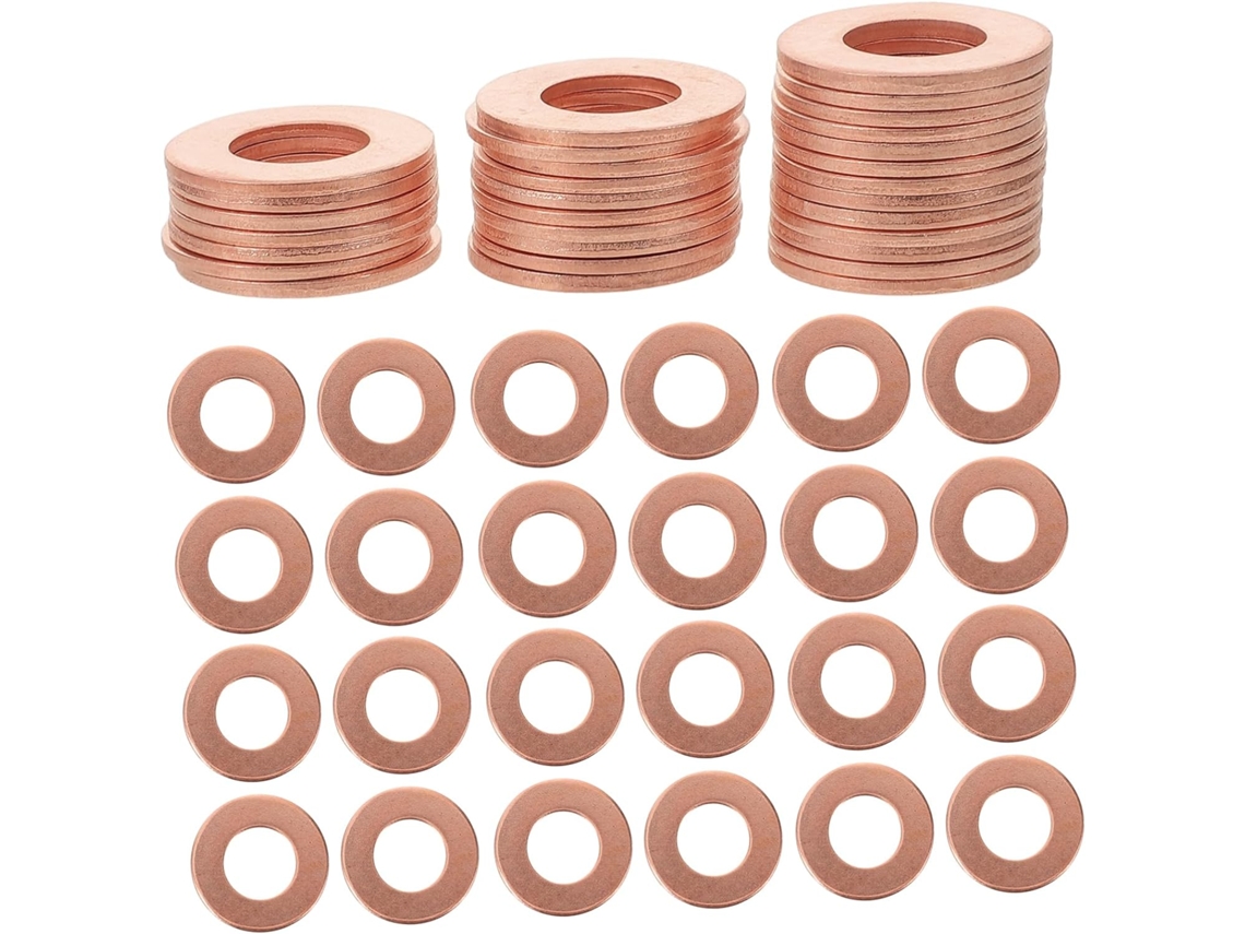 Kit De Reparo De Carroceria Automotiva Com 100 Arruelas De Ferro Para