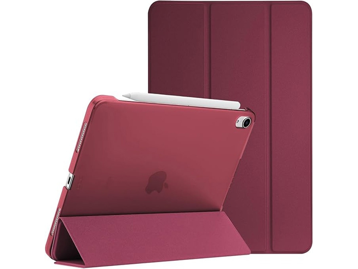 Elysve Suporte 8,3 Polegadas, Com Design Fino E Suporte, Capas, Vermelho Escuro