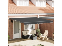 Vidaxl Estrutura De Toldo Antracite 400 × 300 Cm