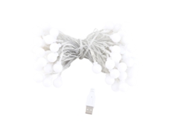Luz de Fada Led Flexível Ip65 1/2/3m 10/20/30 Leds Decoração Natal Festa Presente | S/MARCA