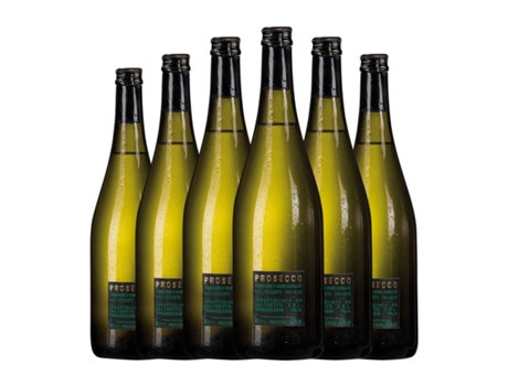 Espumante SACCHETTO Frizzante Glera Prosecco (0.75 L - 6 Unidades)