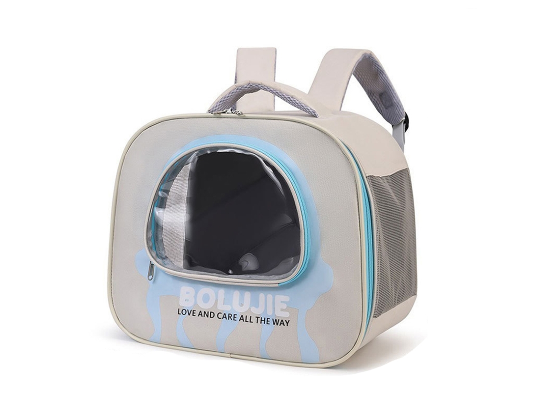 Mochila de Transporte para Animais de Estimação, Azul AQUAFORGE