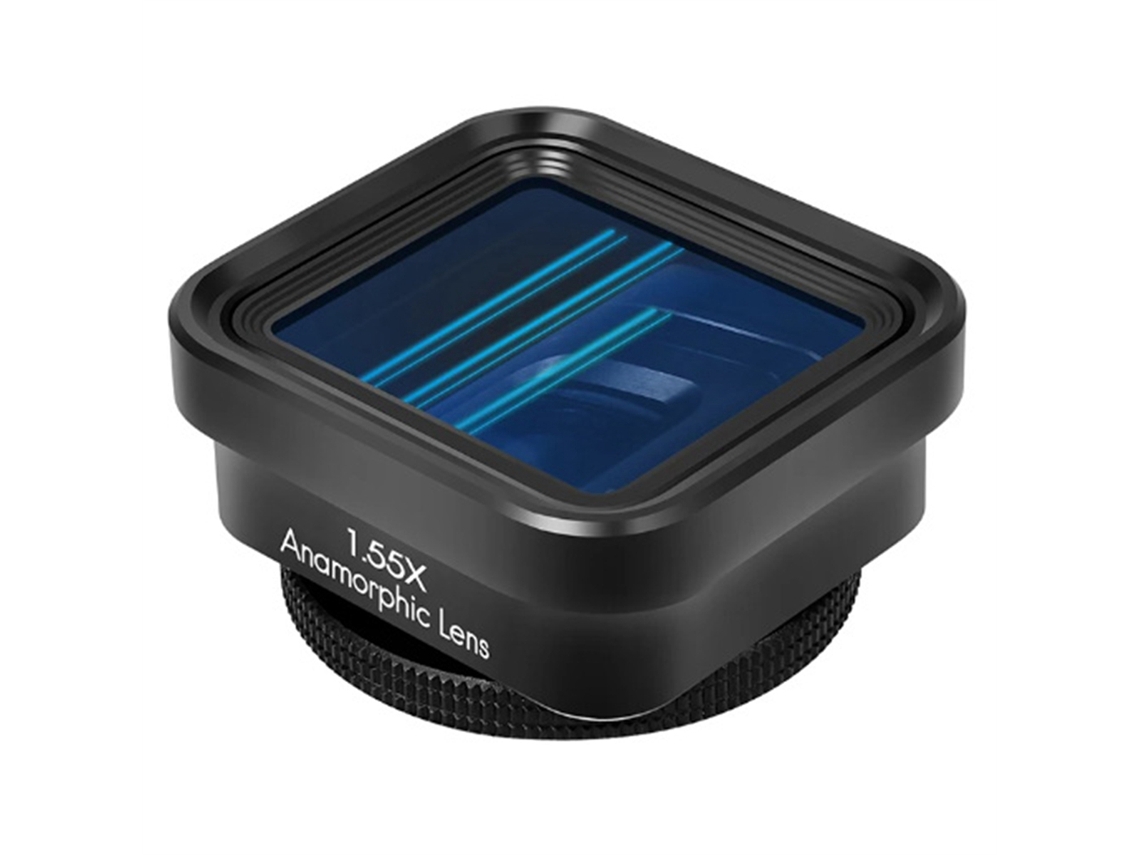 Lente Cinematográfica Para Celular, Lente Anamórfica Widescreen, Lente De Vídeo Com Filtro De Luz Azul, Zoom De 1,55x.