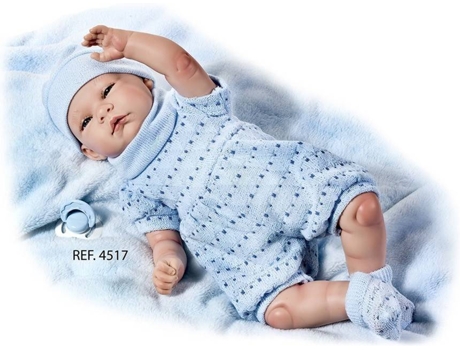 Boneca  Valentim Gorro Macaco (46 cm - 1500 gr)