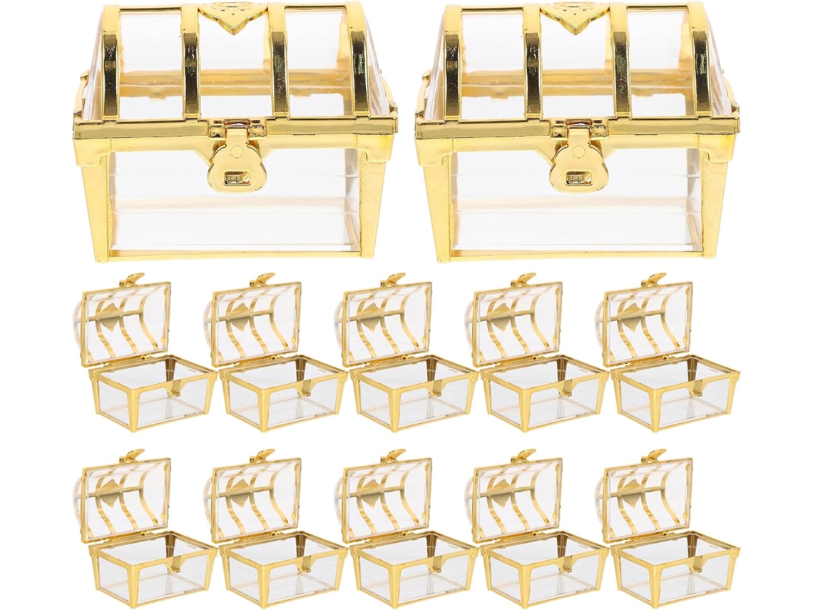 Pacote Com 12 Caixinhas Para Doces E Lembrancinhas, Recipientes Práticos E Resistentes Para Chocolates, Ideais Para