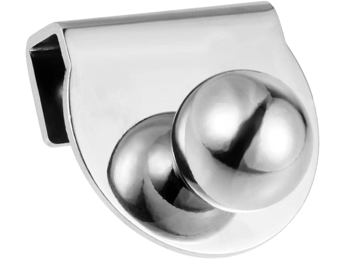 Puxador De Porta Vidro Angooily, Design Em Ferro Sem Furos, Fácil Instalação Para Armários De Cozinha