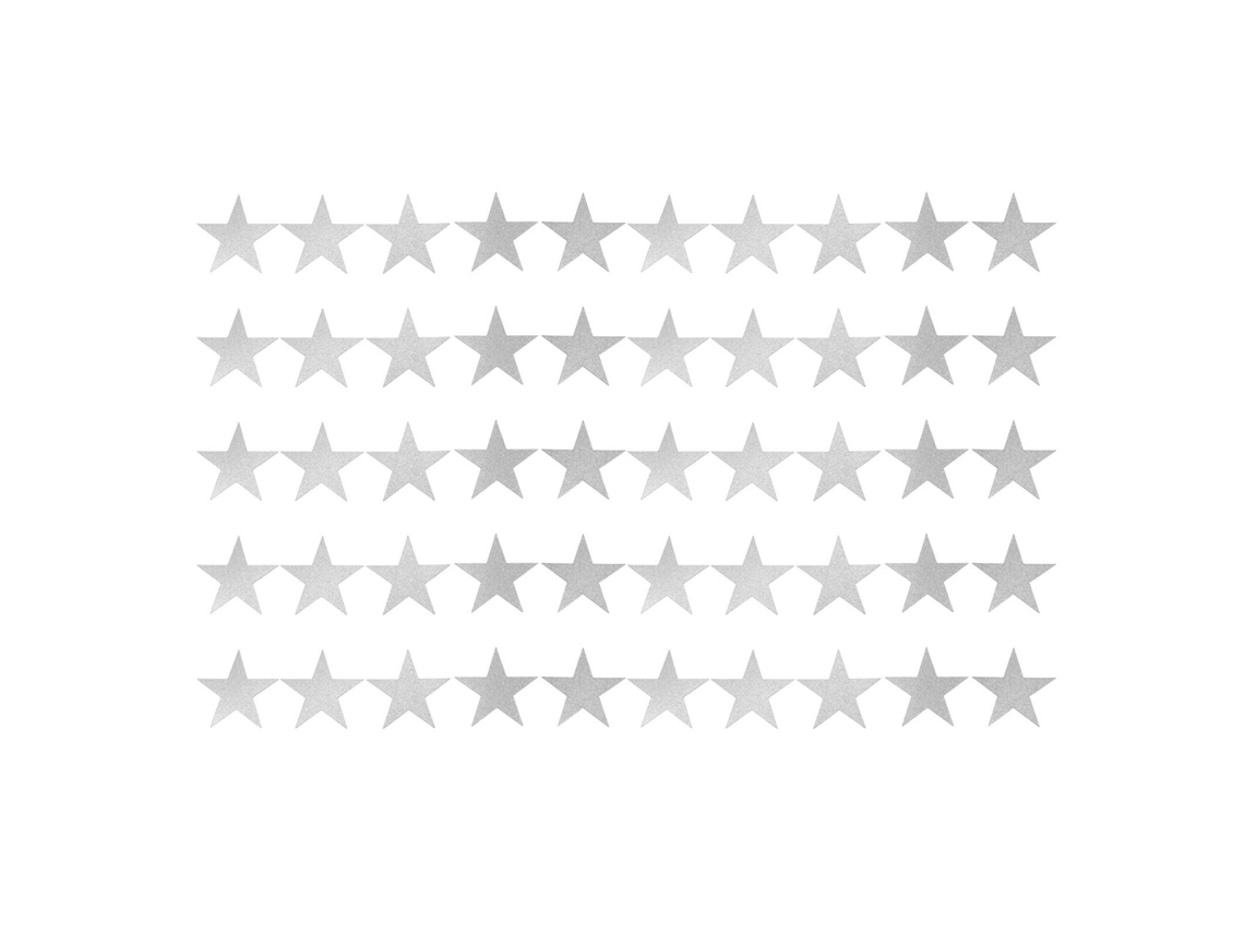 Decoração Estrelas Glitter Duas Faces LAXISCREED