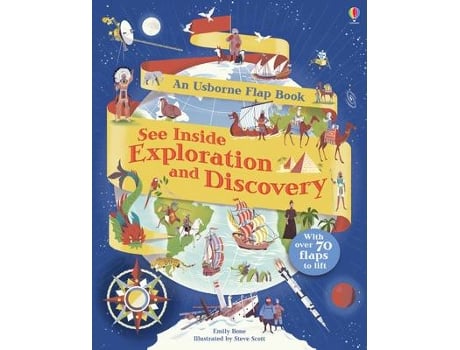 Livro See Inside Exploration and Discovery de Emily Bone (Inglês)
