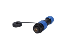 Conector Avião Plug Sustentável Resistente Ôxido 8 Pinos