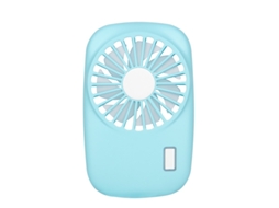 Mini Ventilador Portátil Usb Ajustável (azul)