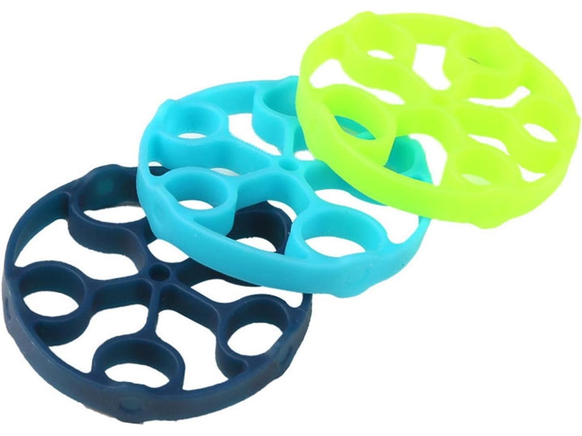 3-dedos Flexíveis De Silicone Para Maior Força Aderência Conjunto 3 Peças