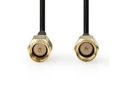 Cabo De Antena Sma Macho-Sma Macho 3M Preto
