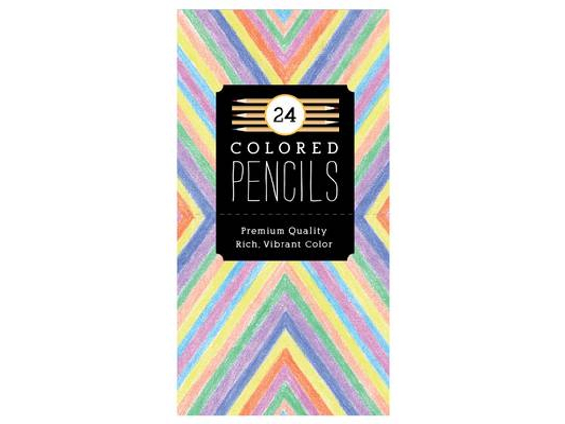 Livro Colored Pencil Set de Galison (Inglês)
