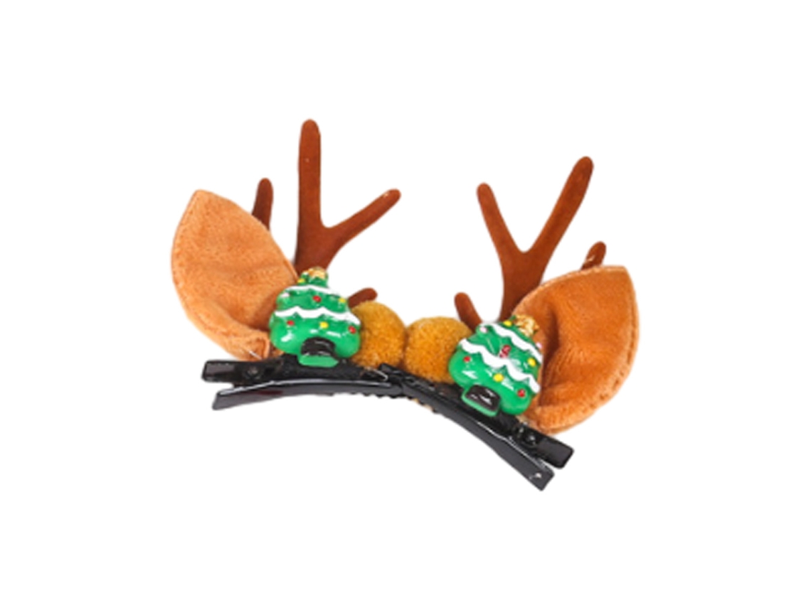 Tiara de Rena de Natal Grampos e Faixa de Cabelo para Meninas NEVEANCE