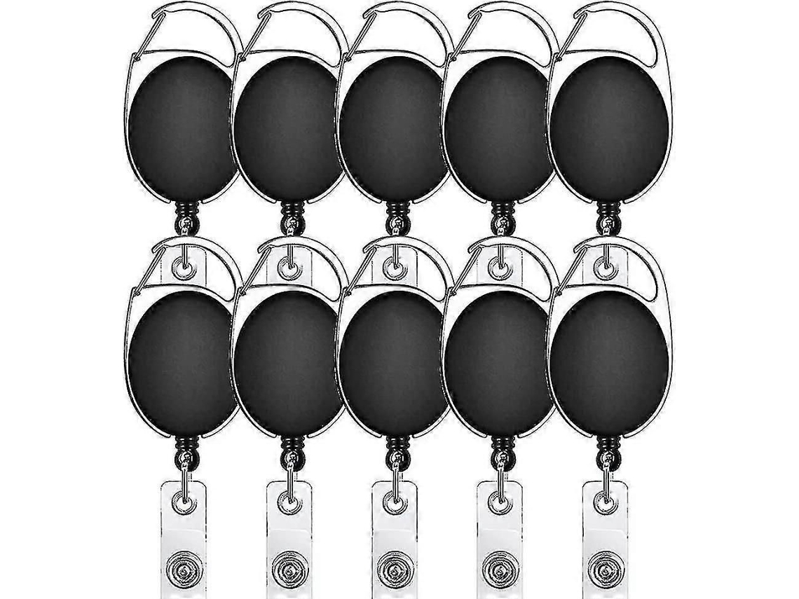 Chaveiro Extensível, Cartão de Identificação 10 Pacotes, Rolo Chave do Porta chaves Suporte Ide Ntificação Retrátil, Present GOKOCO