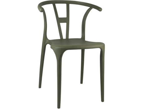 Cadeira de Jardim  Scarlett (Verde - Polipropileno - 49,5x52x75 cm)