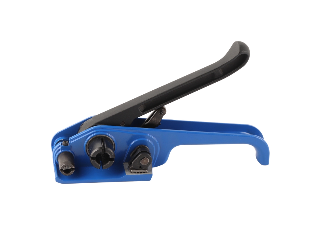 Kit De Ferramentas Para Cintar Fitas Aço Com Fivela Plástico Pet/pp 16 A 19 Mm