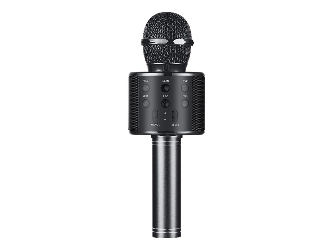 Mini Máquina de Karaoke Infantil com 2 Microfones Sem Fios TYINYIGJLY