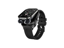 Relógio inteligente Bluetooth D8 Pro 2 em 1 de 2,01 polegadas com pulseira de silicone, suporte para NFC e capa. Ly Ebike