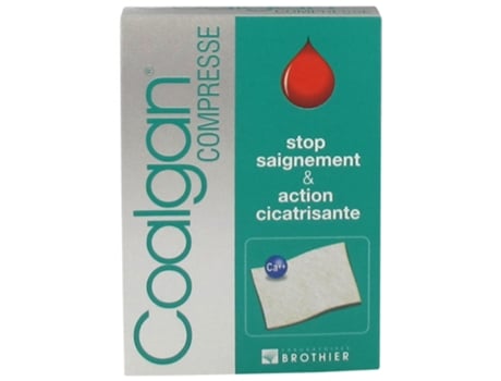 Stop Bleeding Compress & Healing Action 5 Compressas estéreis COALGAN